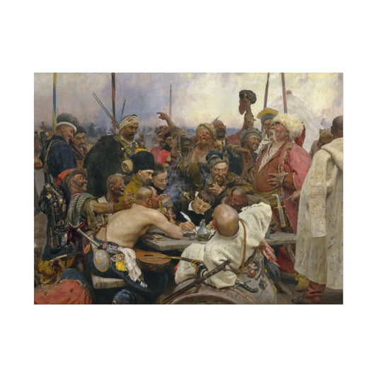 Reply of the Zaporozhian Cossacks by Ilya Repin | 1880