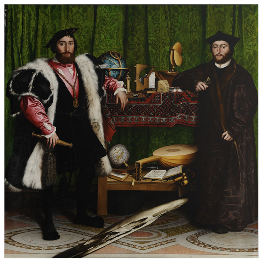 The Ambassadors by Hans Holbein the Younger | 1533
