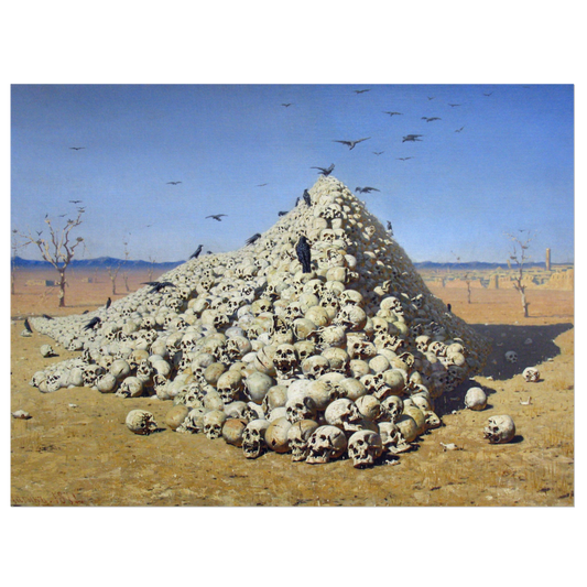 The Apotheosis of War by Vasily Vereshchagin | 1871