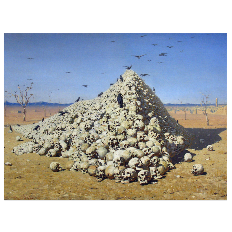 The Apotheosis of War by Vasily Vereshchagin | 1871