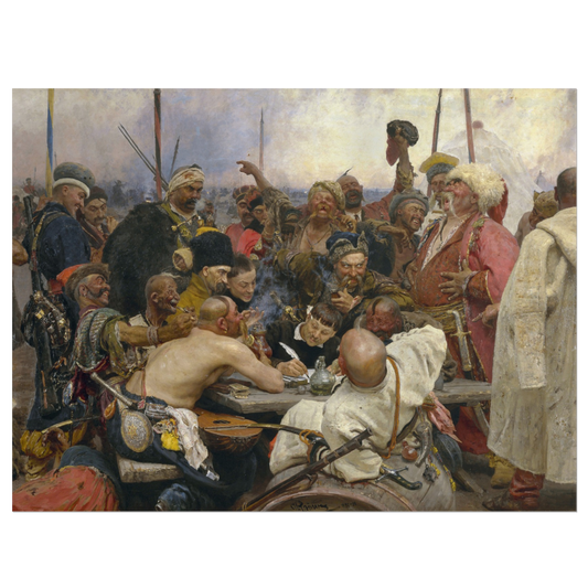 Reply of the Zaporozhian Cossacks by Ilya Repin | 1880