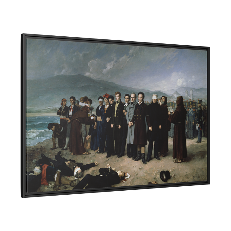 Execution of Torrijos and his Companions by Antonio Gisbert Pérez | 1888