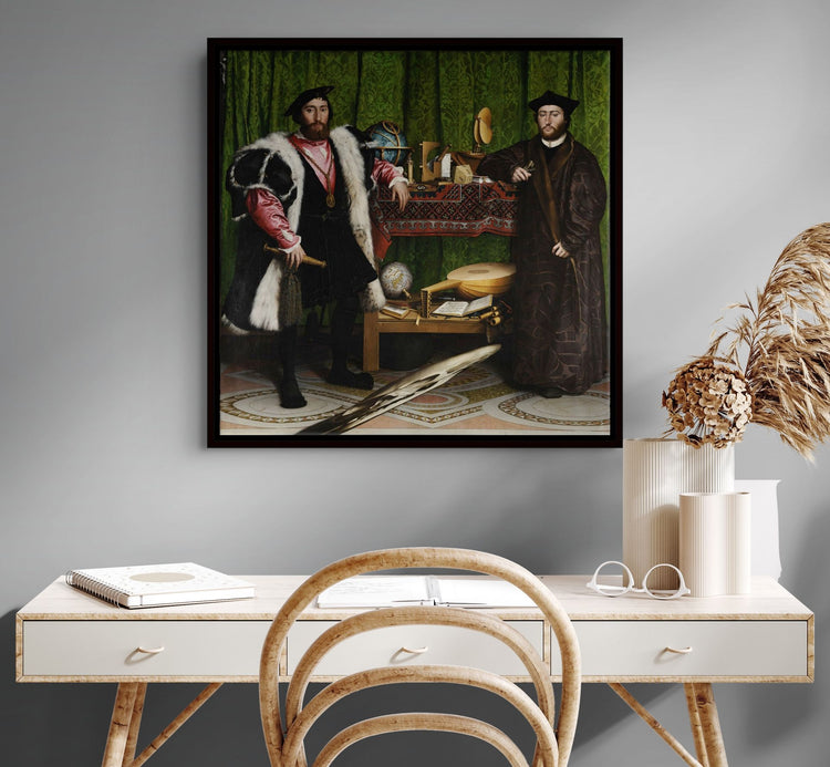 The Ambassadors by Hans Holbein the Younger | 1533
